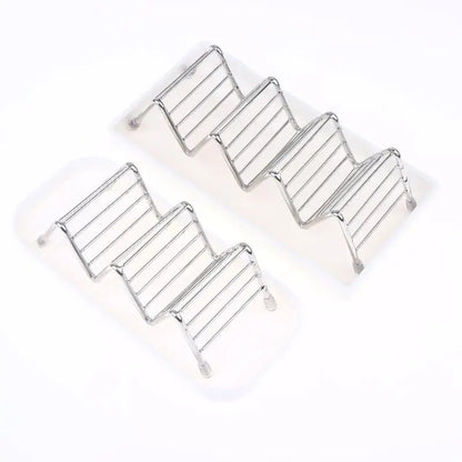 Stainless Steel Soap Rack 2/3 Grids Moisture-Proof Sink Storage Shelf