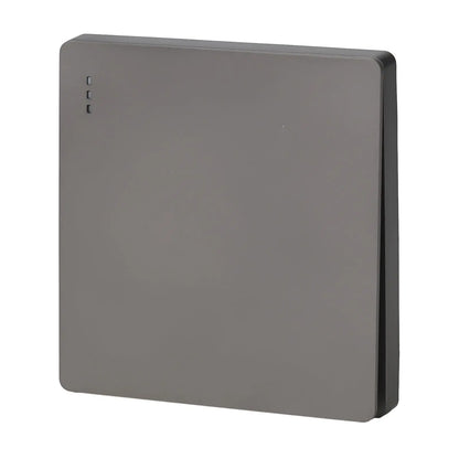 None Gray Button Switch Switches 1 2 3 Gang 86mm Flame Frameless PC Material Push Retardant Rocker Switch None
