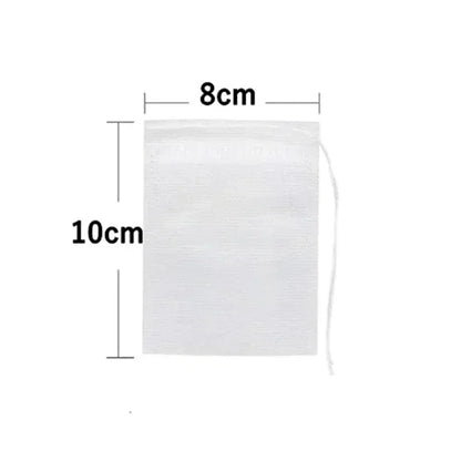 300/50PCS Disposable Tea Filter Bags Non-woven Fabric Tea Bag with Drawstring Kitchen Filter Paper for Coffee Herb Loose Tea