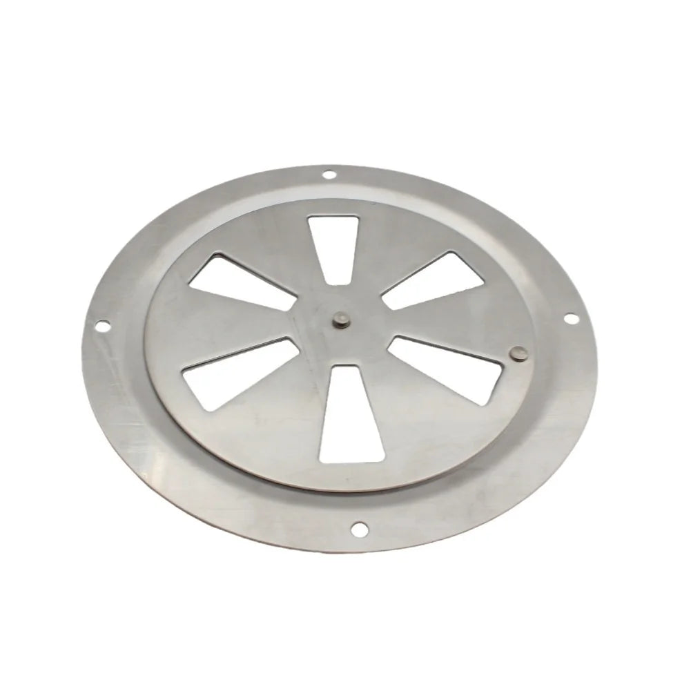 125mm/150mm Adjustable Ventilation Grilles Stainless Steel Open Close Ventilation Panels Round Ventilation Exhaust Grille