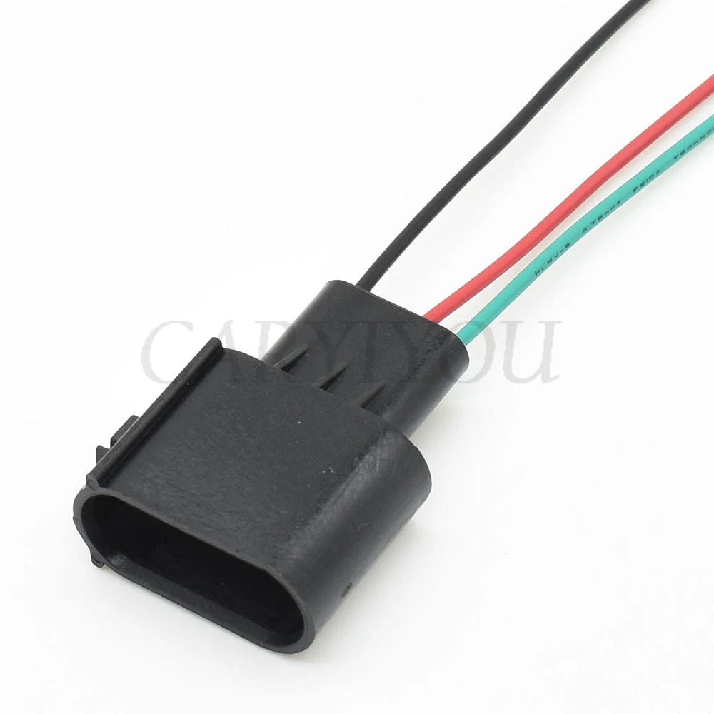 3-Pin Headlight & Turn Signal Connector Pigtail Harness Plug for Ford F-150 Mustang Focus
