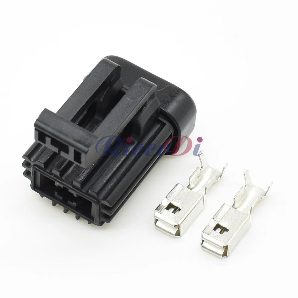 DJ70210-6.3-21 2-Pin 6.3mm Automotive Connector Wire Harness Housing for Car Wiring