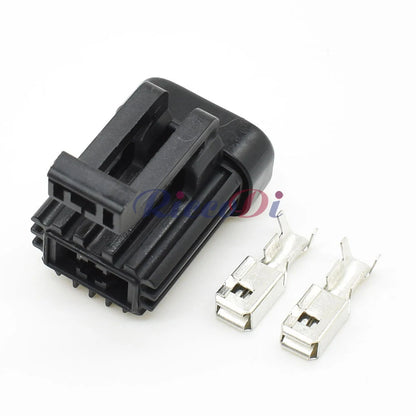 DJ70210-6.3-21 2-Pin 6.3mm Automotive Connector Wire Harness Housing for Car Wiring