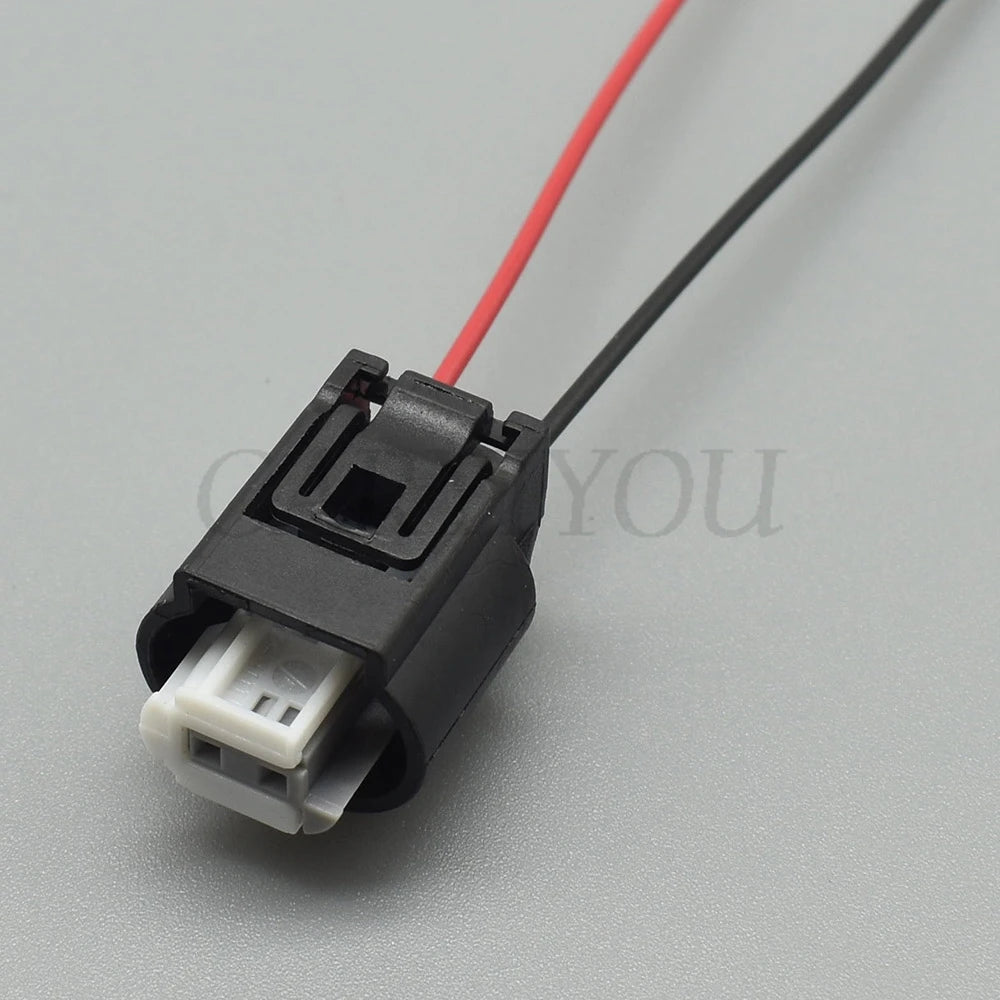 2 Hole Automotive Waterproof Connector Small Current Socket for Car Wire Harness 1718555-1 1-968790-2
