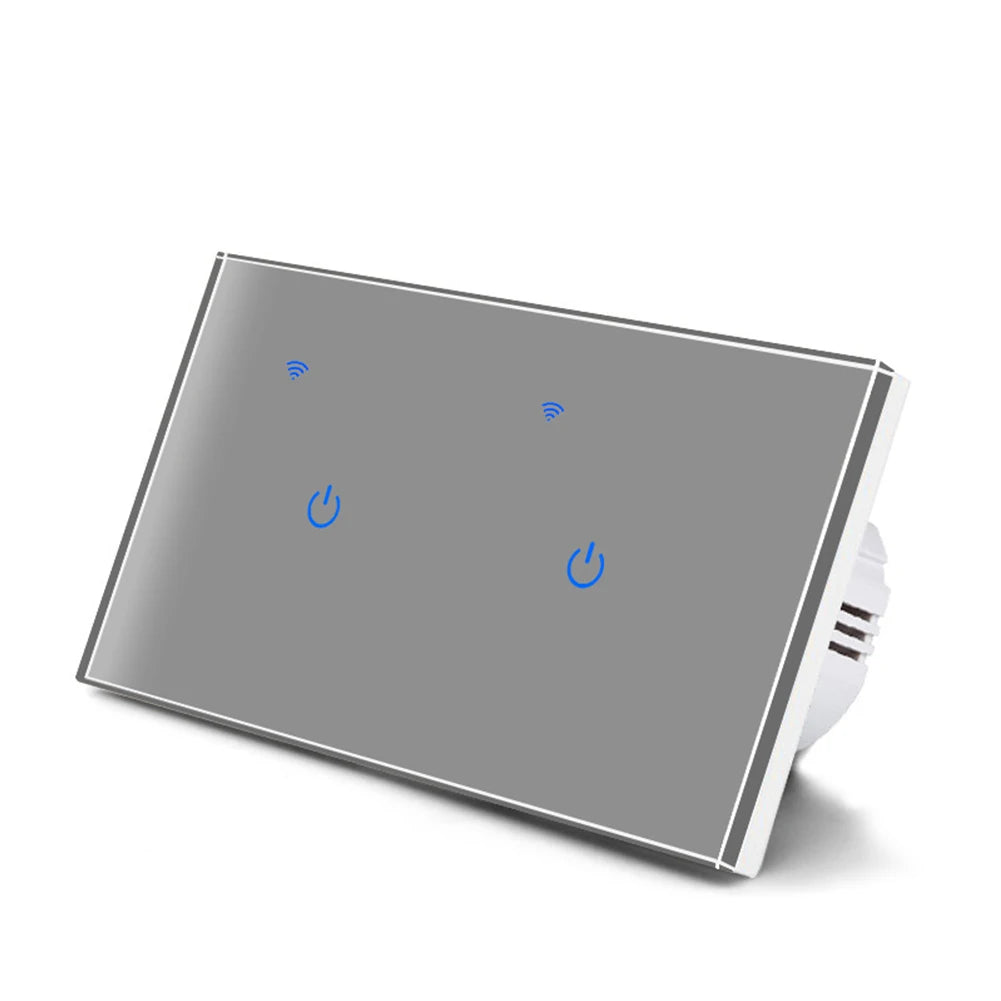 Home Automation Smart Home Experience WiFi Touch Switch Voice Control Switch Smart Home 100-240Vac 50 60Hz Sleek Modern Design