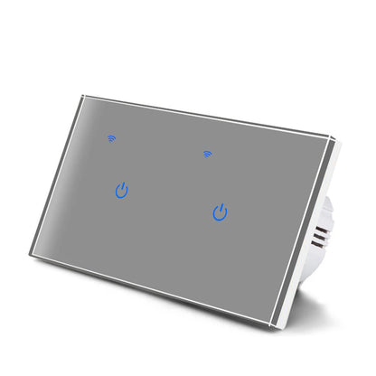 Home Automation Smart Home Experience WiFi Touch Switch Voice Control Switch Smart Home 100-240Vac 50 60Hz Sleek Modern Design