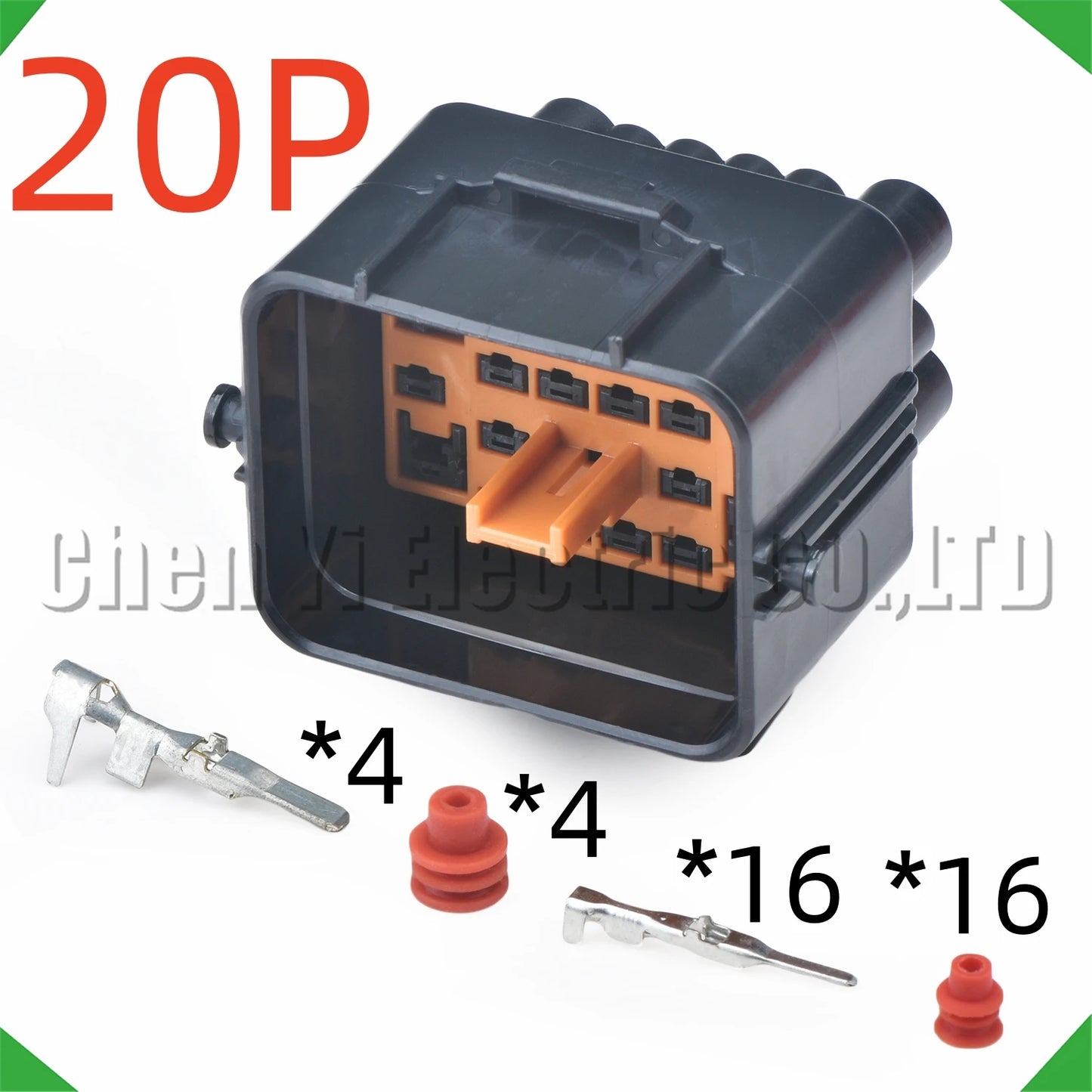 20 Pin Engine Headlight Connector HP641-20020 for Hyundai Tucson Kia K2 K3 K5
