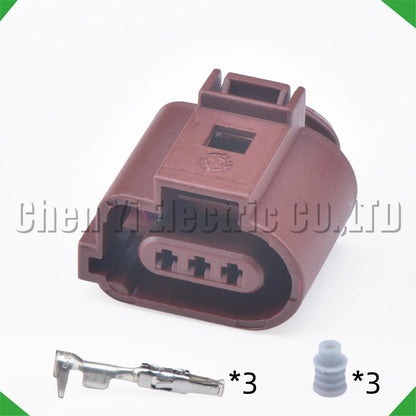 3 Pin Daytime Running Light Connector 3B0973703A For VW Audi