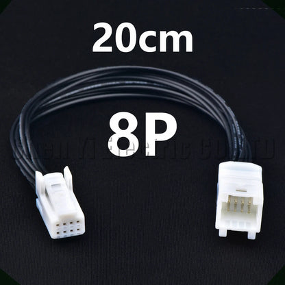 8 Pin Multimedia Navigation CD Connector 1376352-1 1565804-1 for Toyota