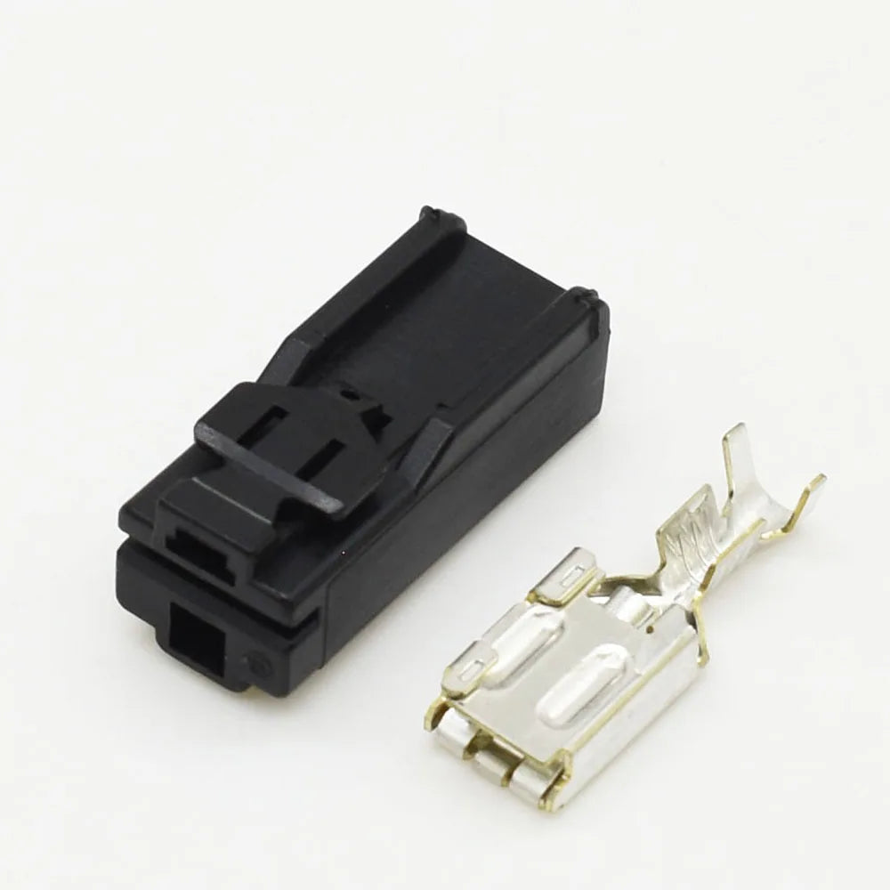 1 Pin 6.3mm Female Connector DJ70115Y-6.3-21 with Terminal Automotive Vehicle Wiring Harness