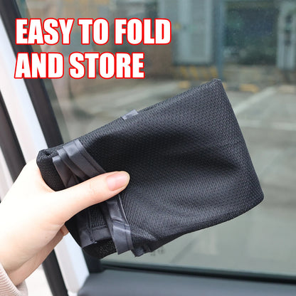 Magnetic Car Sunshade Curtain – Foldable Side Window Sun Shade for Summer Protection (Front & Rear) – 1/2PCS Auto Accessories