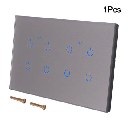 Home Automation Smart Home Experience WiFi Touch Switch Voice Control Switch Smart Home 100-240Vac 50 60Hz Sleek Modern Design