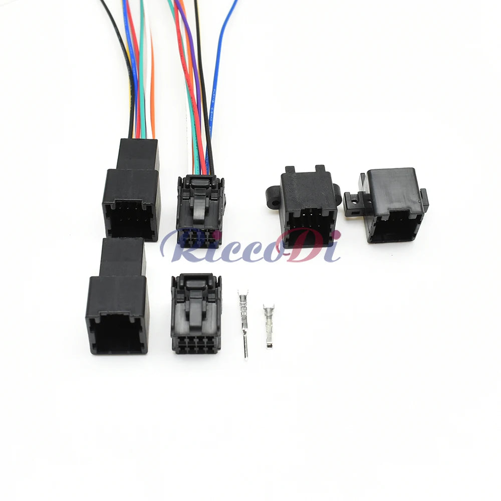 8 Hole Car PCB Connector 174044-2 Automotive Window Lifter Cable Harness Socket Auto Accessories