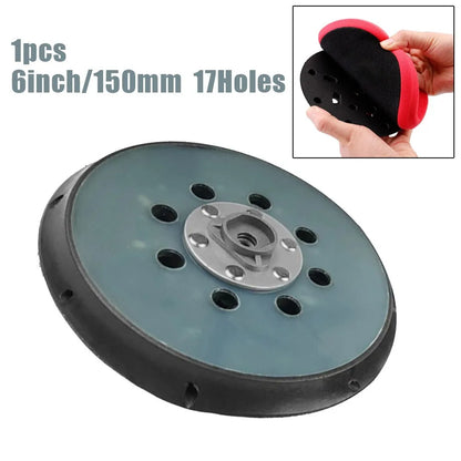 150mm Sanding Pad Backing Plate for DA Polisher with Cooling Channels Designed for Optimal Heat Reduction and Performance