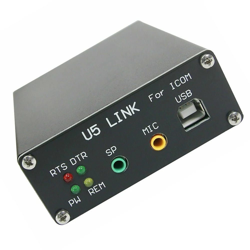 U5 Link COM Radio Connector For Radio Connector With Power Interface Pc66 Power Saving Box For HRD/DM780/LOGG32