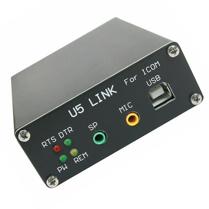 U5 Link COM Radio Connector For Radio Connector With Power Interface Pc66 Power Saving Box For HRD/DM780/LOGG32
