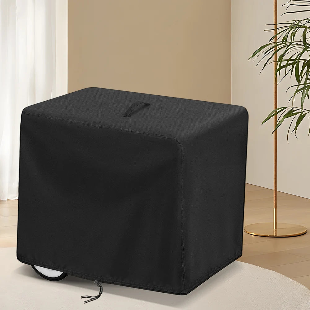 Protective Dust Cover for 8 Gallon Portable Pancake Air Compressor with Adjustable Drawstring and Water Resistant Oxford Fabric