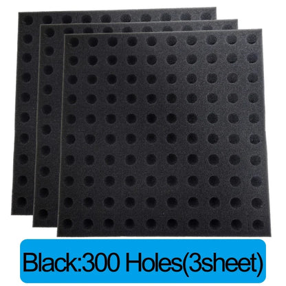 500/100PCS Hydroponic Plant Sponge Garden Cultivation Seedling Soilless Culture Planting Tools Vegetables Nursery Pots Trays