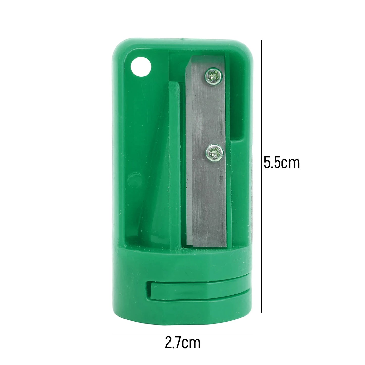 Woodworking Hand Tools Manual Woodwork Pencil Cutter, Portable Carpenter Pencil Sharpener, Blue, Practical for Homework and Writing