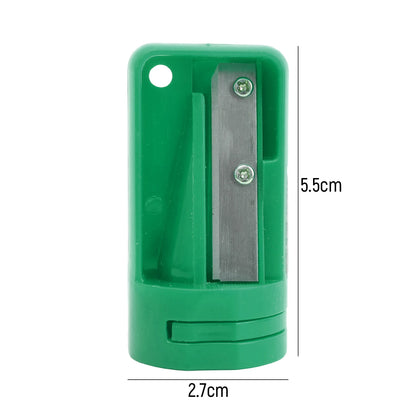 Woodworking Hand Tools Manual Woodwork Pencil Cutter, Portable Carpenter Pencil Sharpener, Blue, Practical for Homework and Writing