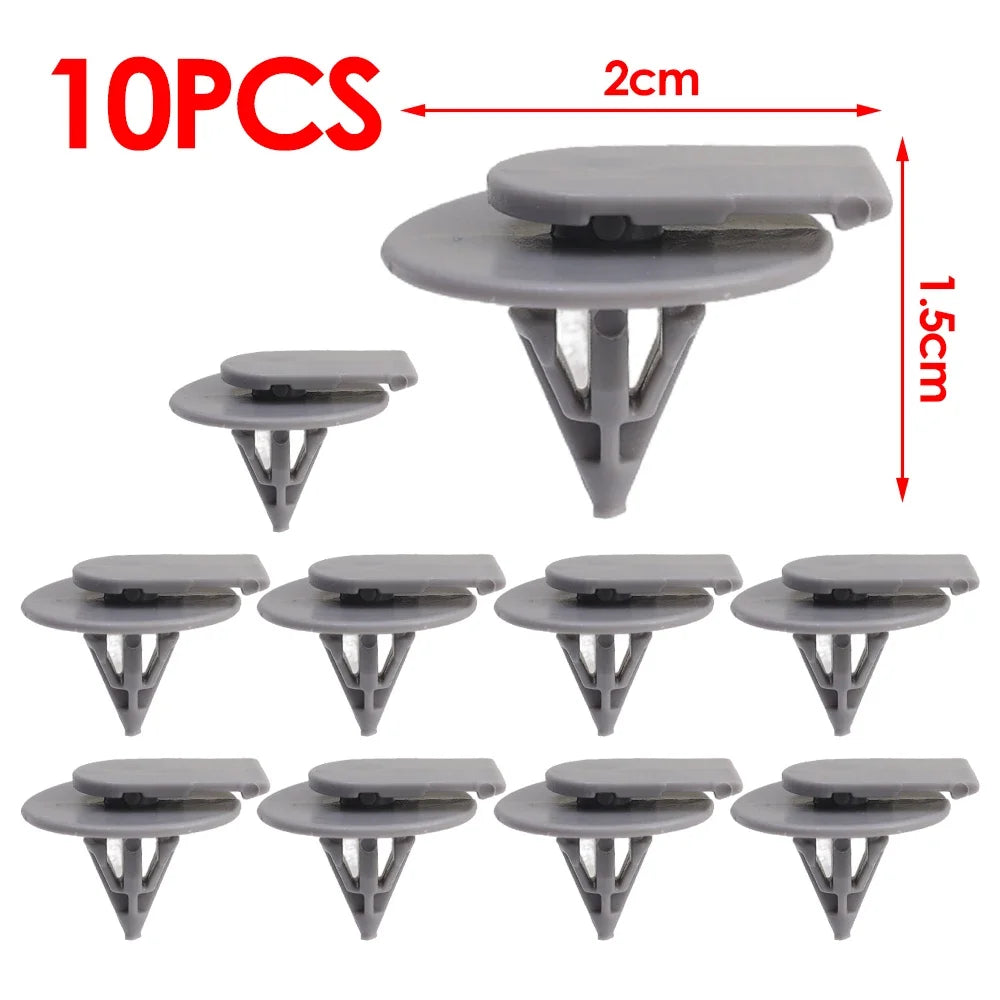 Car Fender Plastic Rivet Clip — Wheel Arch Trim Clips Fastener for BMW Mini R50 R53 10/50pcs