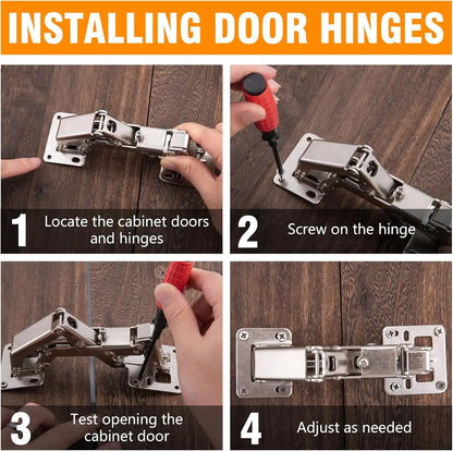 Adjustable Soft Close Cabinet Hinge 130-170° Hydraulic Furniture