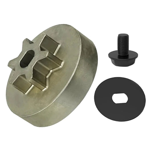 Replacement Chainsaw Drive Sprocket and Parts for DCCS620B DCCS620P1 and Similar Models Includes Bolt and Washer Components