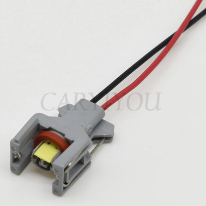 2 Pin Waterproof Fuel Injector Connector Plug for Diesel Fuel Rail Compatible with 10811963 Y122