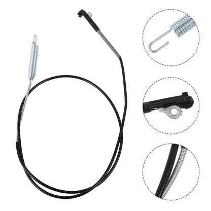 78 In Brake Cable Cable-Brake Kit Used For The Following 133-1998 Brake Cable 54.5 In Total 78 InBrake Cable Black Brake Cable