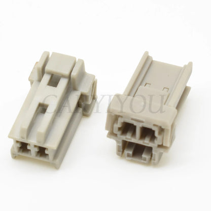 2 Pin Automotive Trunk Lock Connector Wiring Harness Plug 2.2mm for Honda Nissan