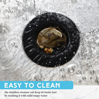 10/1PCS Kitchen Sink Filter Stainless Steel Mesh Sink Strainer Filter Bathroom Sink Strainer Drain Hole Filter Trap Waste Screen