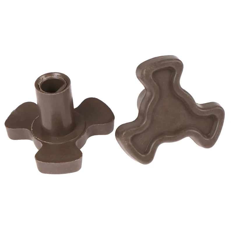 2Pcs Coupler Tray Shaft 17mm Microwave Oven Turntable Roller Guide Support