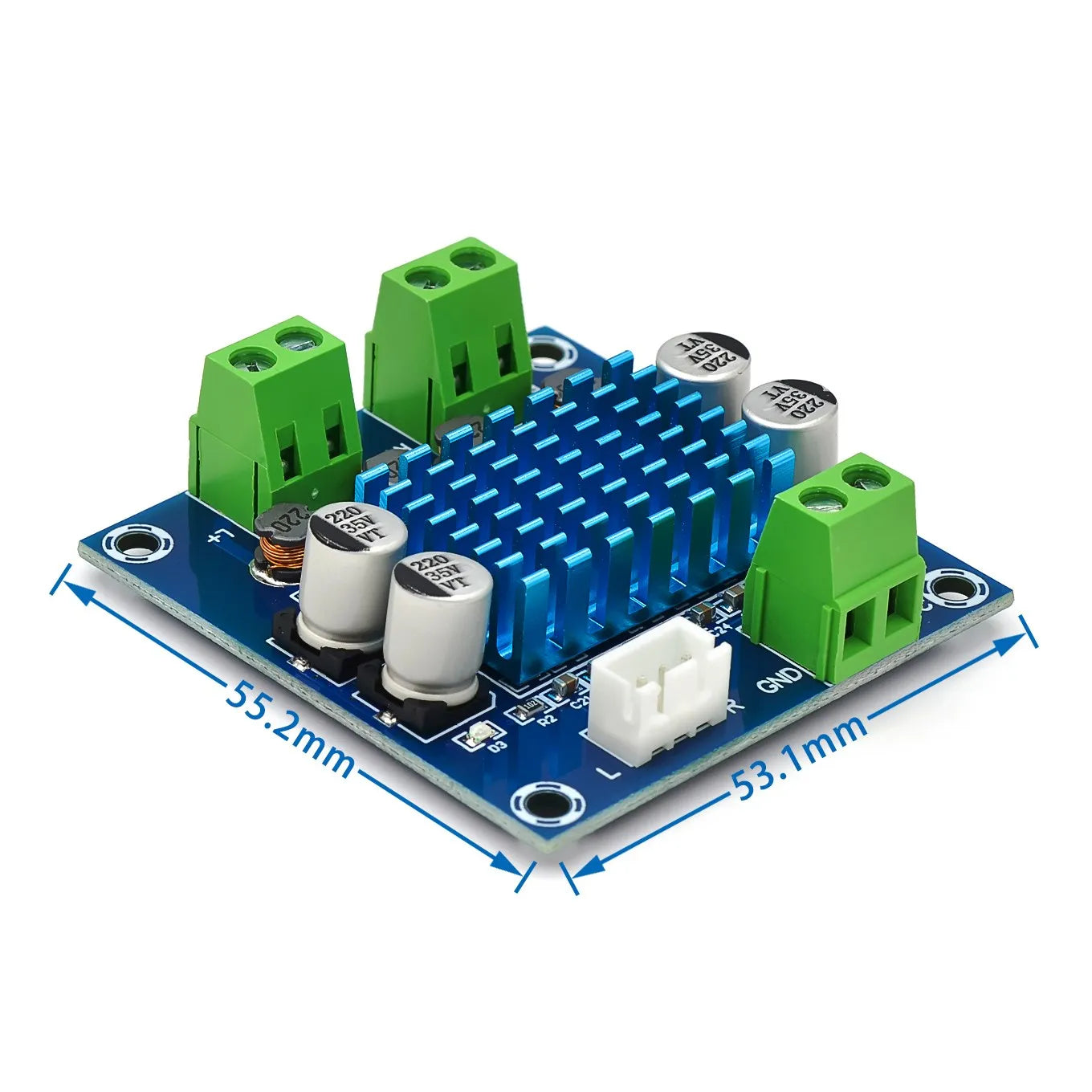 TPA3110 XH-A232 30W+30W 2.0 Channel Digital Stereo Audio Amplifier Board DC 8-26V 3A