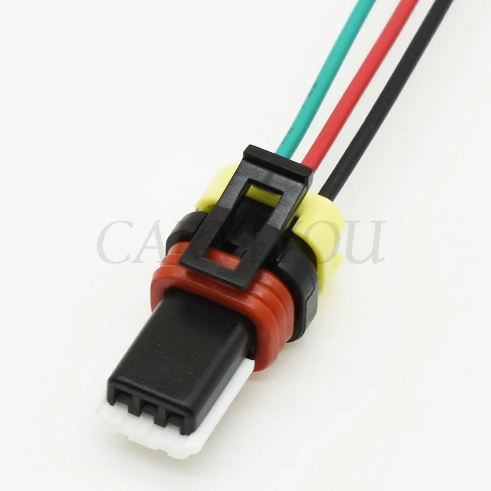 3 Pin Automotive Headlight Height Adjustment Motor Connector Socket 1-936527-2 Headlamp Cable Plug
