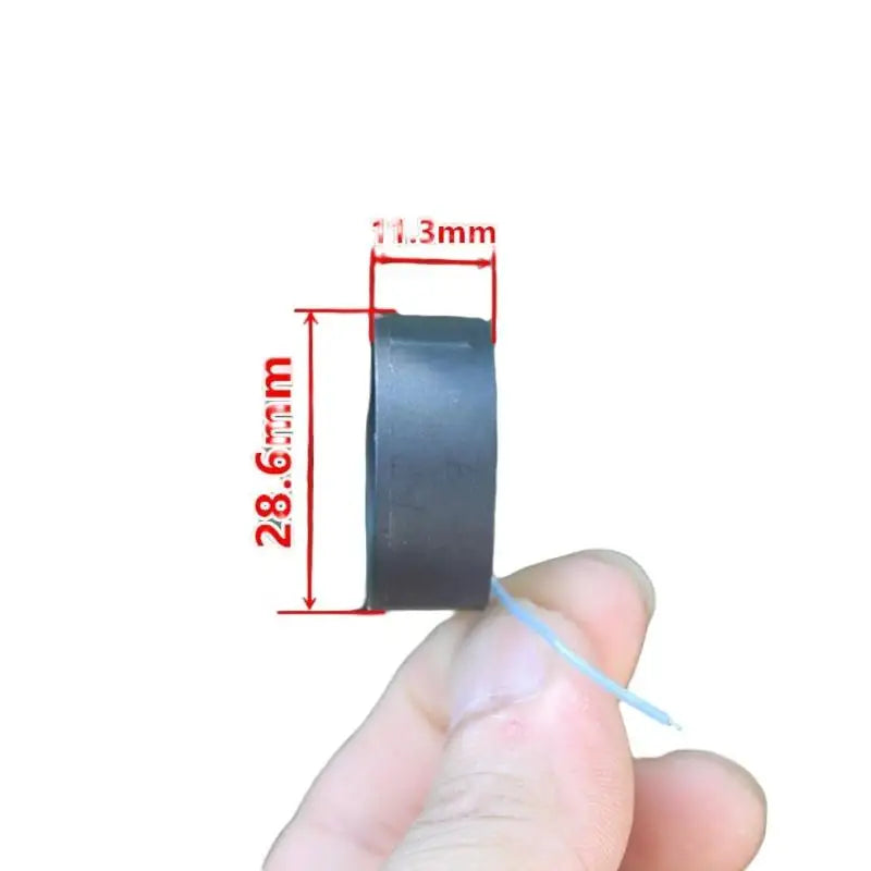 DC6-12V 40mA Automotive LED Headlamp Lens Cooling Fan 29mm Diameter 10pcs
