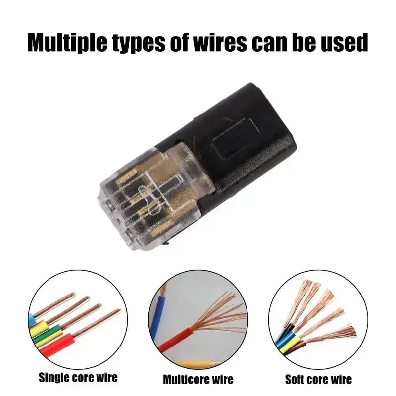 2 Pin Waterproof Automotive Electrical Connector Strip Terminal 18-22AWG 300V 10A