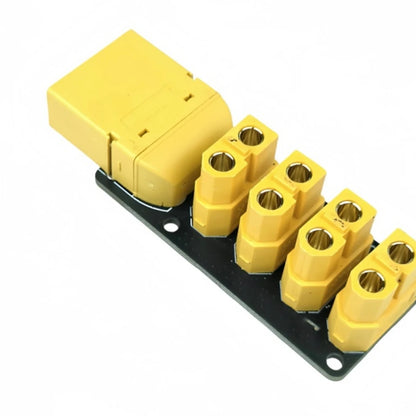 XT60 High-Current Power Distribution Board — 53×33×20mm for Drones, Robots & Multi-Motor Systems