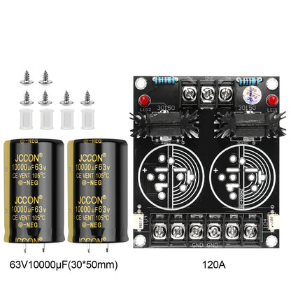 Schottky Rectifier Power Supply Board 120A for DIY Speaker Amplifier