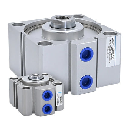 1pcs SDA Thin Cylinder 32X35 Pneumatic Air Cylinder 32mm Bore 35mm Route Thin Air Cylinder 1/8 PT 30-800 Mm/s