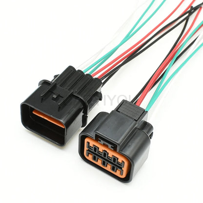 8-Pin Headlight Connector PB625-08027 / PB621-08020 for Hyundai KIA — OEM Wiring Harness Plug