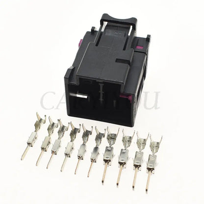 10 Holes 4F0 937 733 B Wiring Harness Plug Male Female with Cables for Volkswagen Audi Seat 4F0 937 743 B