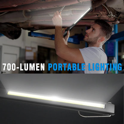 700LM COB LED Flashlight USB Rechargeable Magnetic Work Light Powerful Portable Lanterna Built In Battery 3000Mah Camping Torch