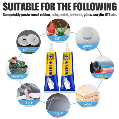 120/60ml Strong Shoe-Repairing Adhesive Shoemaker Universal Waterproof Strong Shoe Adhesive Shoemaker Professional Repair Tools