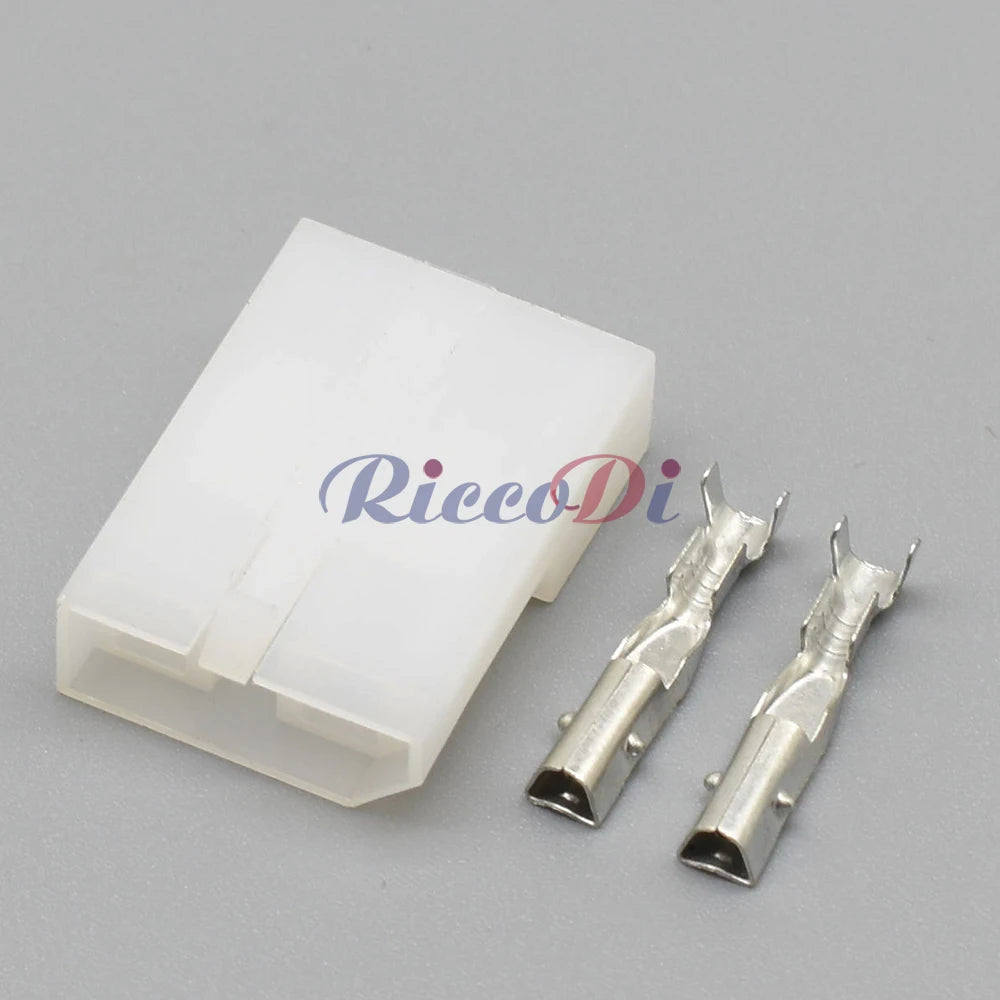 DJ3022-2.3-11/21 Automotive 2-Pin Wire Connector Cable Assembly with Terminals and Wires