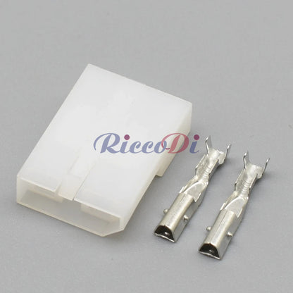 DJ3022-2.3-11/21 Automotive 2-Pin Wire Connector Cable Assembly with Terminals and Wires