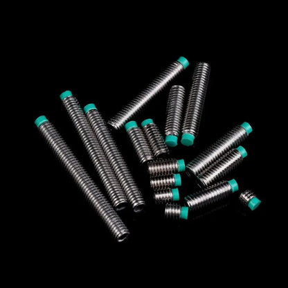 POM Head Stainless Steel M6 Buffer Screw 10PCS | Nylon Tip Wire Setting Machine Rice Screw