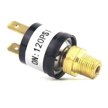 Air Compressor Pressure Control Switch 70-100PSI 170-200PSI Valve Heavy Duty 12V 3.5A 1/4 Inch Thread Air Compressor Parts