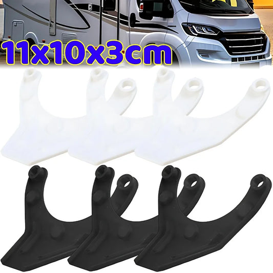 RV Heater Exhaust Vent Cover Drain Deflector Condensate Drip Rail Anti Water Streak Guard Plastic Motorhome Accessory Part