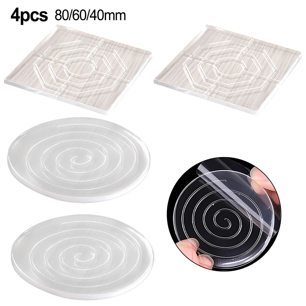 Shock Resistant Anti Vibration For Pads 4Pcs for Appliances Slip Resistant Feet Mat for Washing Machine and Furniture