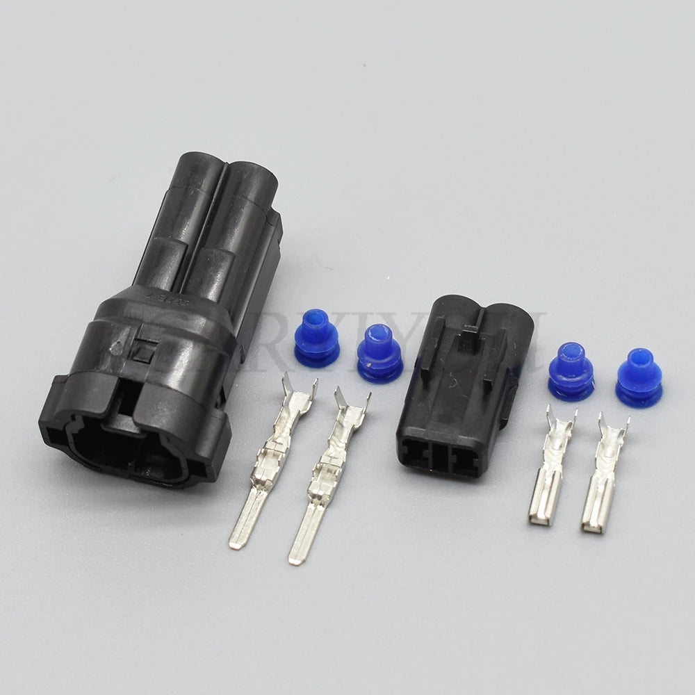 2 Pin Automotive Waterproof Power Connector HM 090 Sumitomo 6187-2801 6187-2804